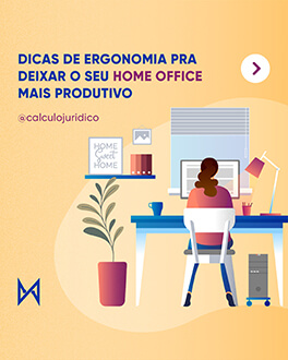 Dicas de ergonomia pra deixar seu home office mais produtivo